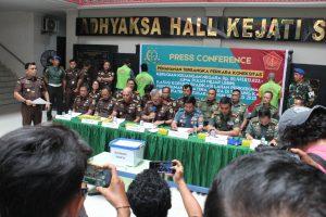 Perkara Koneksitas, Pidmil Kejati Sumut Tahan 3 Tersangka Dugaan Korupsi Eradikasi Lahan PT PSU, Kerugian Negara Rp 50, 4 M 2 IMG 20231010 WA0098