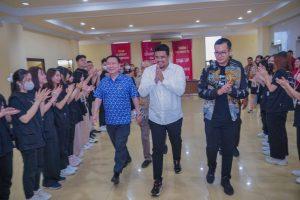 Di Hadapan Ratusan Mahasiswa Baru Institut Bisnis IT & B, Bobby Nasution: Semangat Raih Impian
