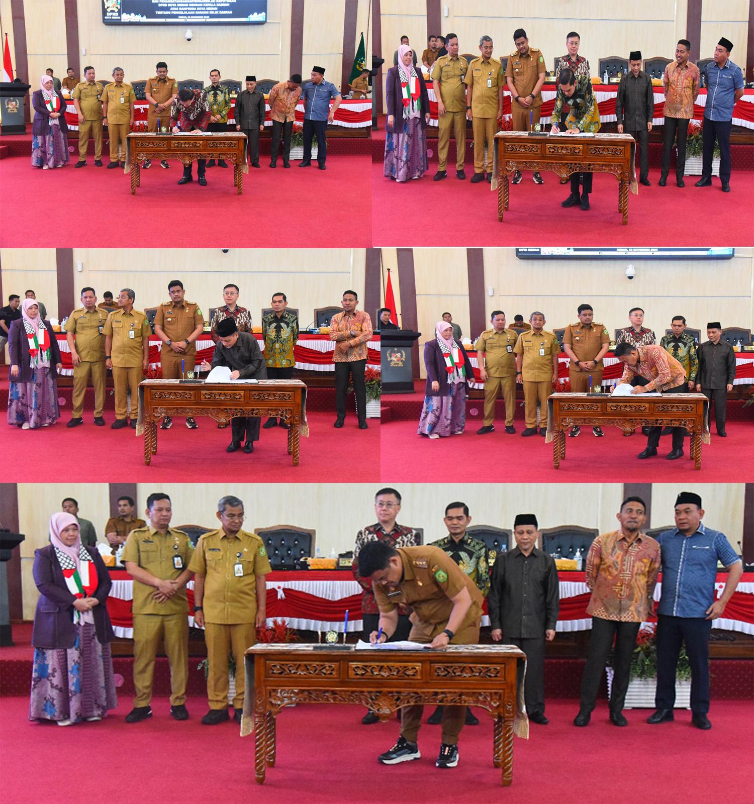 Penandatanganan Perda BMD