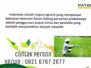 PATEN: Pupuk Organik Nano Teknologi, Pilihan Petani Cerdas