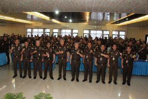 Monitoring dan Evaluasi, Kajati Sumut Sampaikan 4 ‘Focal Point’ Jaksa Agung RI