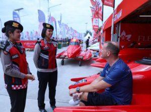 Polda Sumut Kerahkan Personel Pariwisata yang Mahir Bahasa Inggris Selama Kegiatan F1 Powerboat