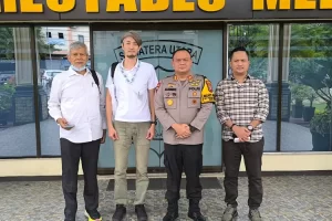 Waka Polrestabes Medan Terima Kunjungan JICA