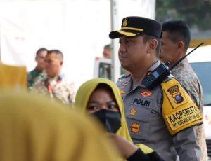 Polresta Deli Serdang Gelar Pengamanan Kunjungan Kerja Presiden RI Joko Widodo di Kabupaten Deli Serdang