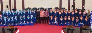 DPRD Medan Terima Pengurus OSIS SMP Swasta Al-Fityan School