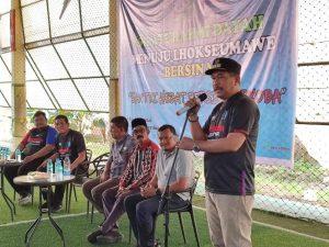 Buka Turnamen Futsal, Pj Walikota Harap Santri Jadi Pelopor Berantas Narkoba