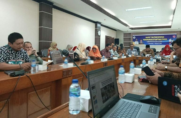 Rapat Percepatan Penurunan Stunting