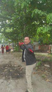 Puluhan Preman Teror Emak – emak dan Pemuda, Ada yang Dibacok di Jalan H Anif, Kampung Kompak Desa Sampali Percut Sei Tuan
