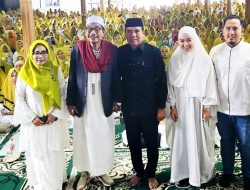 Dua Ribu Lebih Jemaah Zikirkan Kemenangan Edy-Hasan di Ponpes Al-Kautsar