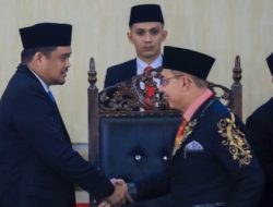 Walikota Medan Ucapkan Selamat Kepada Pimpinan DPRD Medan Yang dilantik