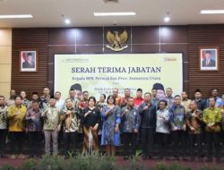 Rajuddin Hadiri Sertijab Kepala BPK RI Perwakilan Sumut