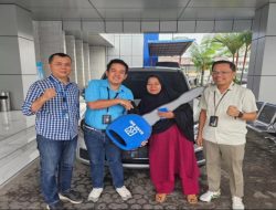 BRI Branch Office Lubuk Pakam Gelar Undian Panen Hadiah Simpedes, Nasabah Ini Terharu Dapat Kejutan Grand Prize
