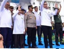 Rajuddin Bersama Walikota Medan Rico Lepas 4000 Pemudik ke Kampung Halaman