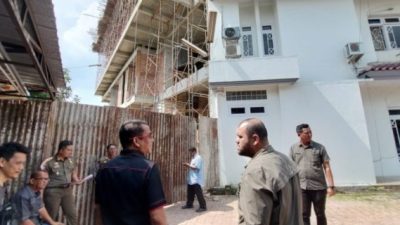 DPRD Minta Satpol PP Tertibkan Bangunan Bermasalah di Petisah Tengah