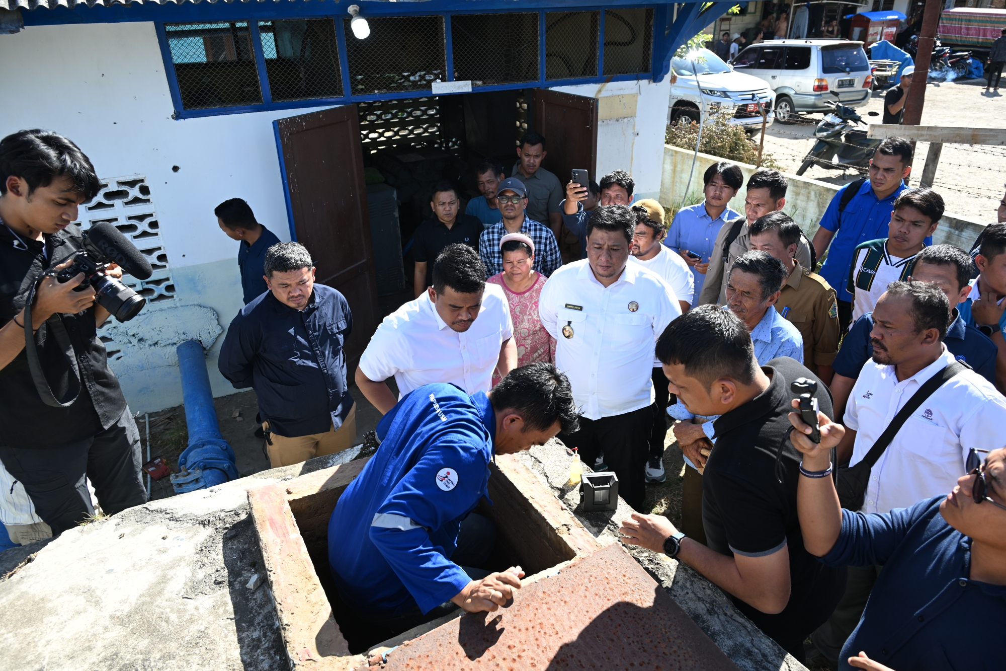 Gubsu Kunjungan Ke Tirtanadi Cab Samosir 2