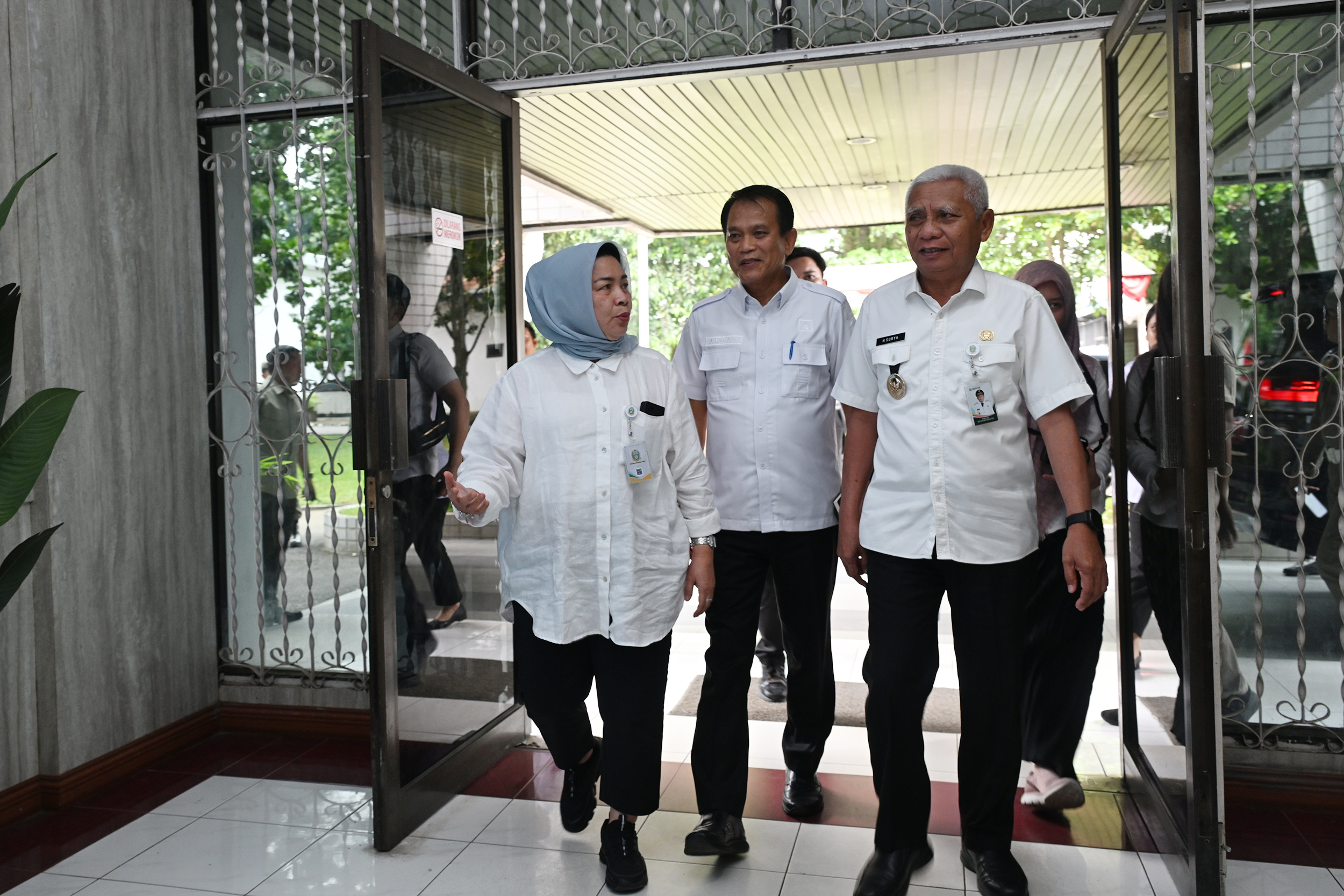 Kunjungan Wagub Ke Kantor Dinas Kehutanan 1