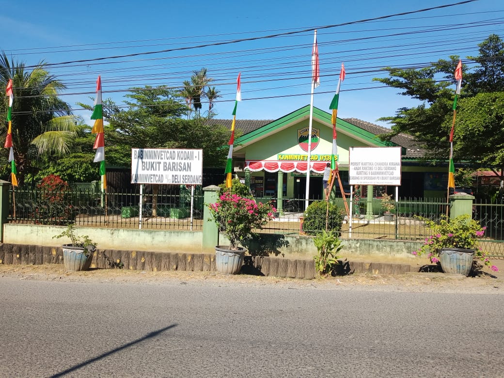 Nuansa Merah Putih Hiasi Kanminvetcad 1/13 Deli Serdang Jelang HUT Ke-80 RI 2 887082d6 7cb2 417b b47c f67a906b1942