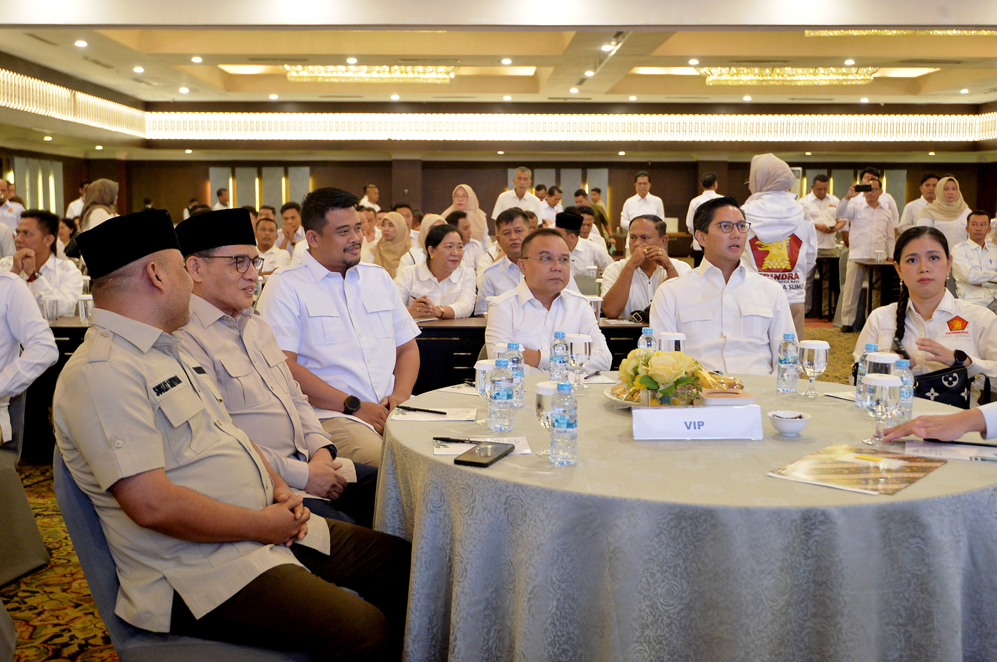 Gubsu hadiri Rakorda Gerindra 1