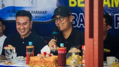 Didampingi Dua Wakil Rakyat, Rico Dengarkan Keluhan Warga Medan Selayang