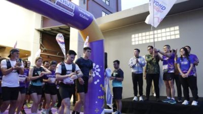 Anggota DPRD Medan Afri Rizki Hadiri Acara Pelepasan 550 Peserta Charity Run Oleh Rico Waas