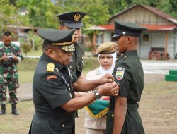Irdam I/BB Pimpin Penutupan Dikmata Infanteri Gel II di Padang Panjang, 600 Tamtama Dilantik