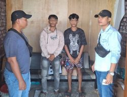 Petugas KAI Gagalkan Aksi Pencurian Rel Bekas di Binjai, Dua Pelaku Diamankan