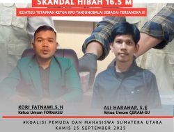 KOMAP Desak Kejati Sumut Bongkar Skandal Rp16,5 Miliar di KPU Tanjungbalai