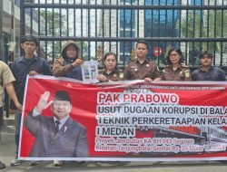 Aksi GARANSI di Kejati Sumut, Membongkar Tabir Dugaan Korupsi Jembatan KA Rp 39,15 Miliar