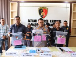 Polres Labuhanbatu Tangkap 4 Pelaku Cabul