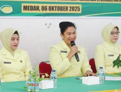 Ketua IAD Sumut Ny. Tiurmaida Harli Siregar Ajak Siswa SMP Adhyaksa 2 Medan Jadi Generasi Hebat Tanpa Narkoba
