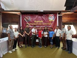 Kejati Sumut Hadirkan Restorative Justice di Toba, Tersangka Percobaan Curanmor Dimaafkan Korban