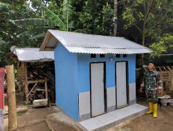 H+19, Satgas TMMD Ke-126 Selesaikan Pembuatan MCK Untuk Warga Dengan Progres 100%