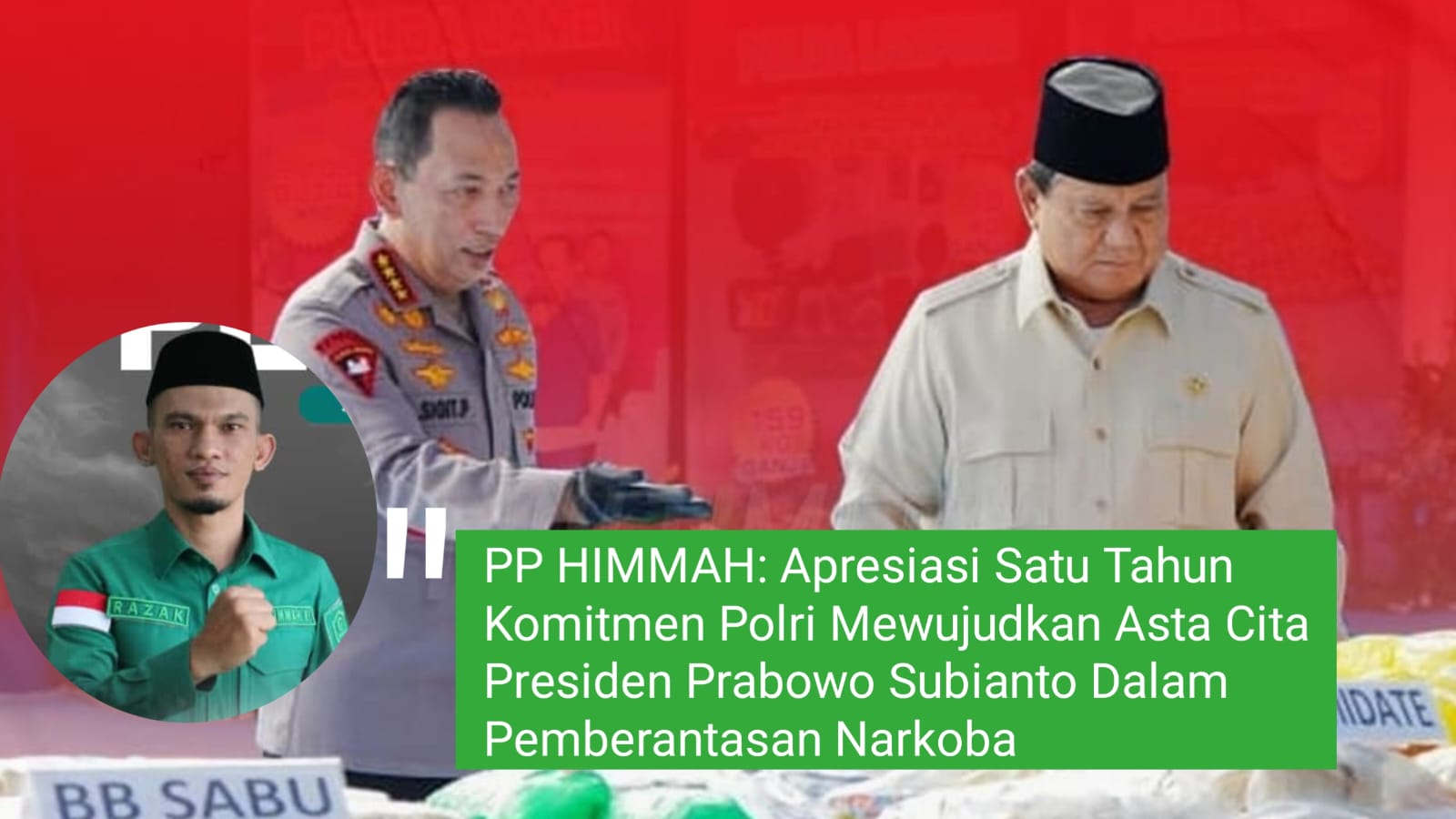 Musnahkan 214,8 Ton Barang Bukti Narkoba, PP HIMMAH: Komitmen Polri Wujudkan Asta Cita Presiden 1 IMG 20251029 WA0305