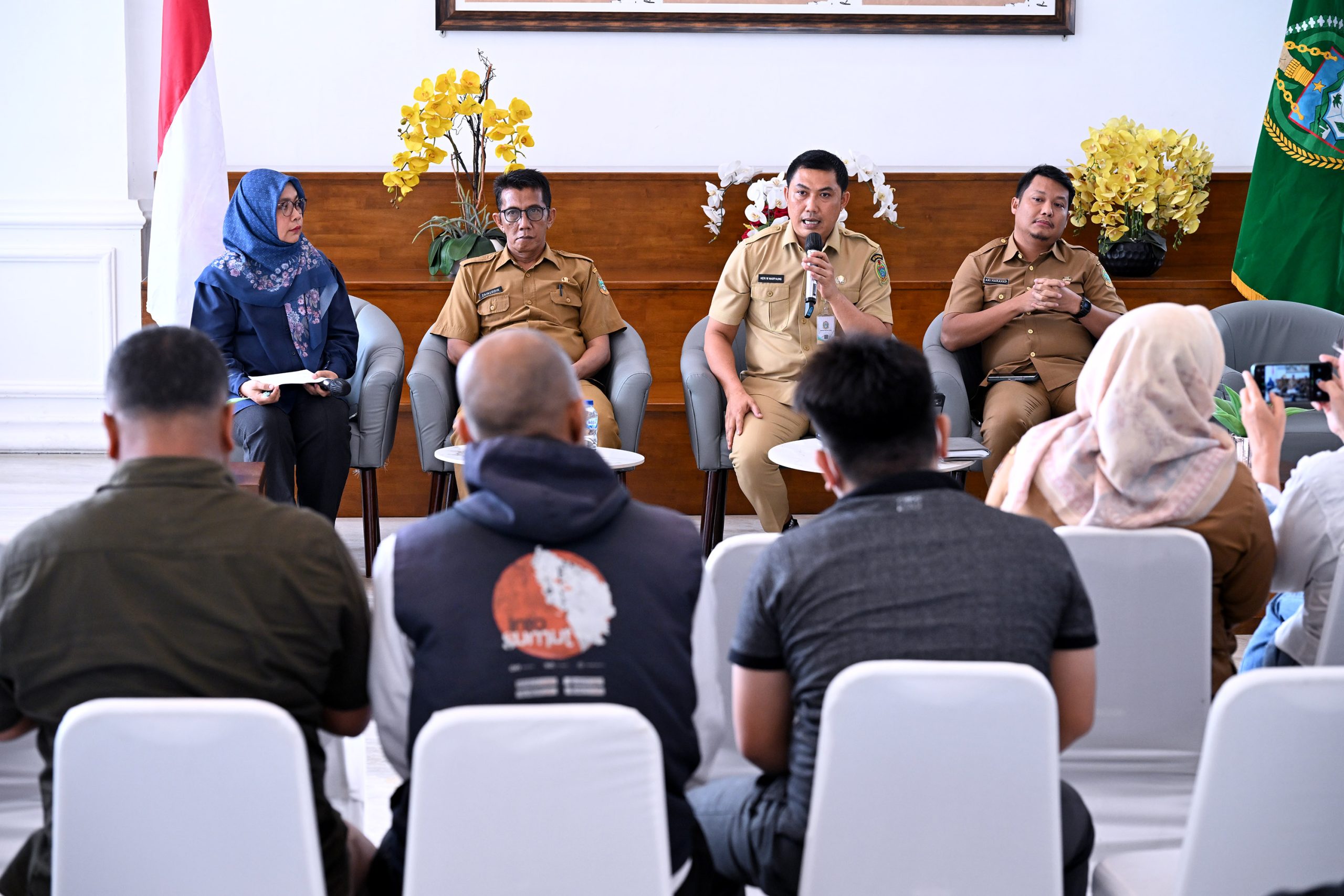 Konferensi Pers Dinas LHK Sumut 1 scaled