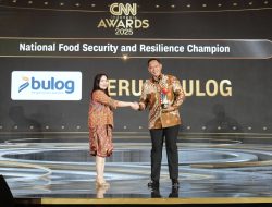 BULOG Raih Penghargaan “National Food Security and Resilience Champion” di Ajang CNN Indonesia Awards 2025