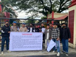 Koalisi Mahasiswa Desak Polda Sumut Tangkap Mafia Illegal Logging di Labura