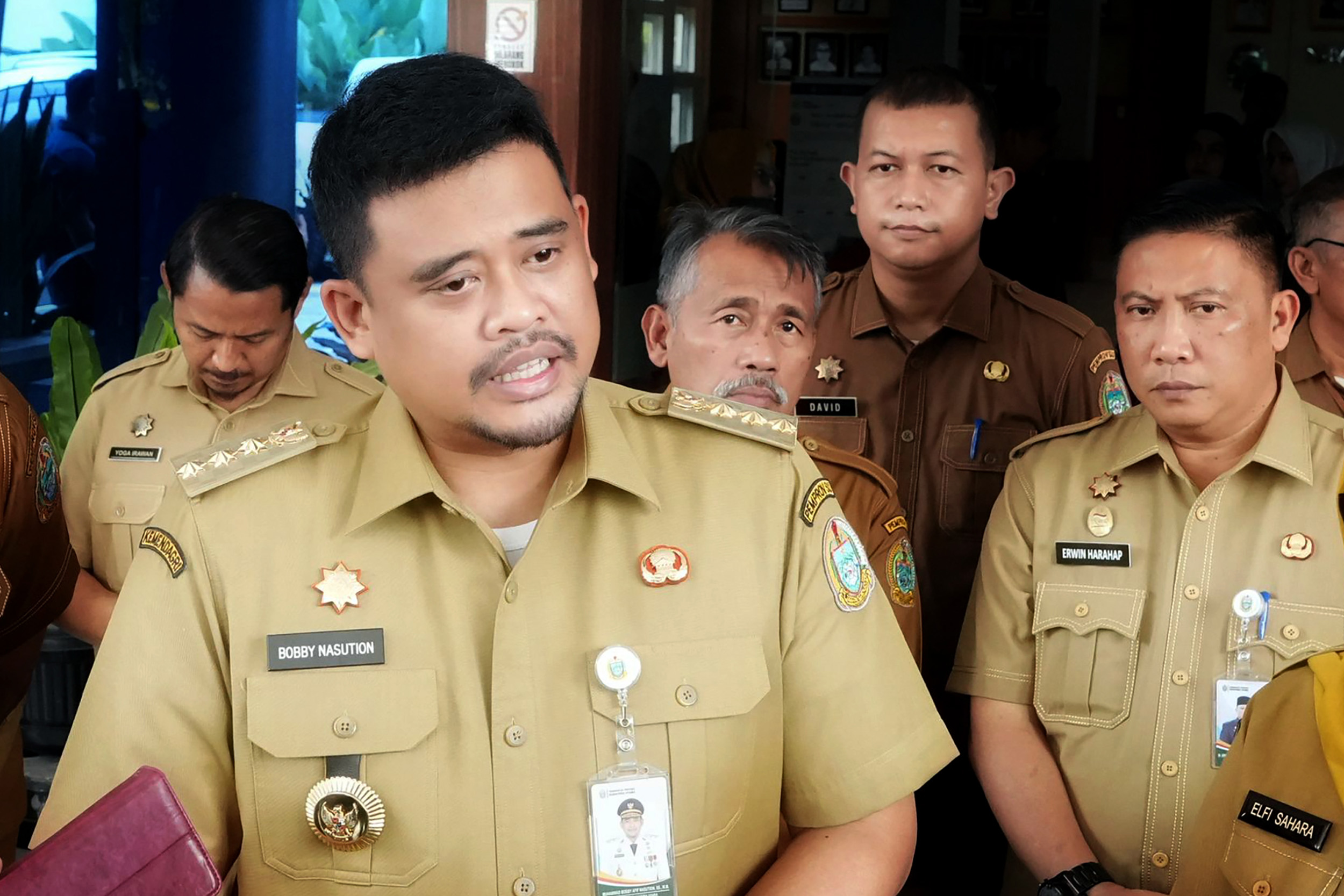Kadis Kominfo dampingi Gubernur Sumut