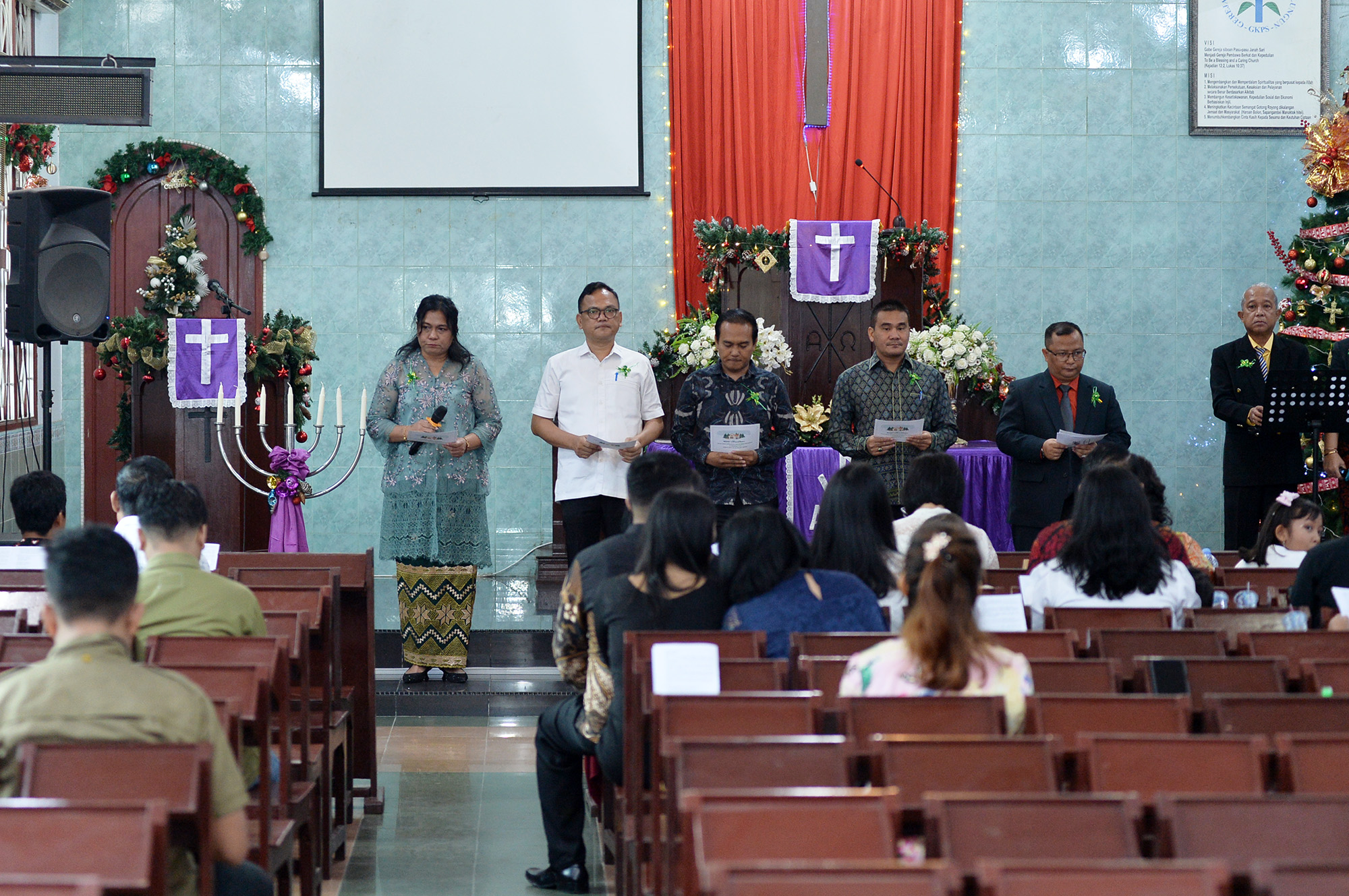 Kadis Kominfo sambutan Natal 1