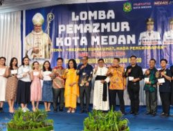 Beni Sinumba Hadiri Penutupan Lomba Pemazmur 2025, Pastor Soroti Minimnya Guru Agama Katolik di Sekolah Negeri