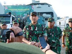 Pangdam I/BB Tinjau Kedatangan Bantuan Kasad untuk Korban Bencana Alam di Pelabuhan Belawan