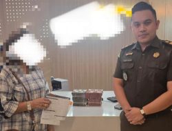 Kejari Dairi Eksekusi Uang Pengganti  Perkara Korupsi Bilik Sterilisasi Covid