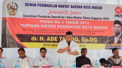Sosperda dr Ade di Jalan SM Raja