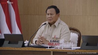 presiden prabowo subianto saat taklimat awal tahun presiden republik indonesia hambalang 612026 1767684287785 169