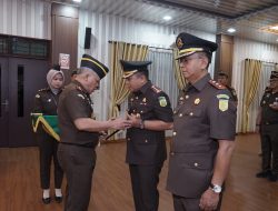 Kajati Sumut Lantik Kajari Deli Serdang dan Padang Lawas, Tekankan Soliditas dan Penegakan Hukum Humanis