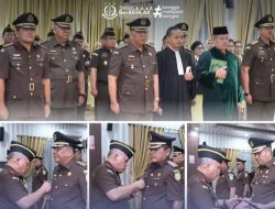 Kajati Sumatera Utara Lantik Aspidsus, Asisten Pemulihan Aset dan Kajari Medan, Tegaskan Penegakan Hukum Berkeadilan