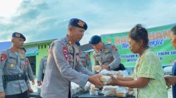 Batalyon B Satbrimob Polda Sumatera Utara Berbagi Takjil di Tiga Kota, Sasar Pekerja Lapangan hingga Sopir Angkutan