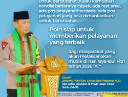 GPA Apresiasi Kinerja Kapolri Persiapkan Arus Mudik Lebaran 2026