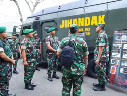 Pangdam I/BB Tinjau Kesiapan Yonzipur 1/DD di Medan