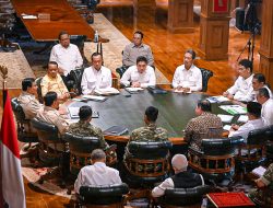 Prabowo Gelar Pertemuan Strategis di Hambalang Bahas Pangan, Energi, dan Idulfitri