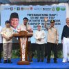 Bersama Mendagri dan Menteri PKP, Wagub Sumut Tinjau Huntap Tapsel